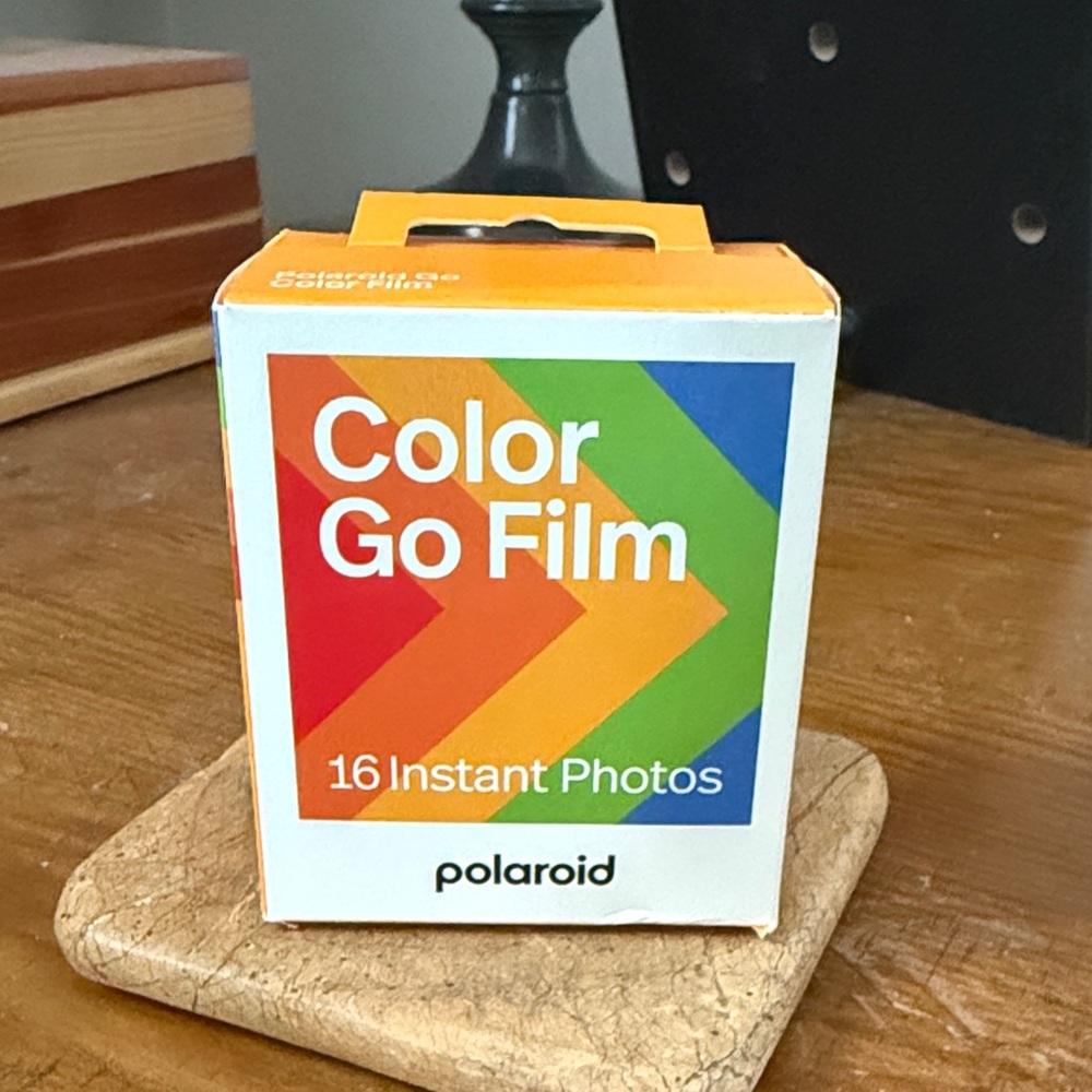 Polaroid Color Go Film with Rainbow Design